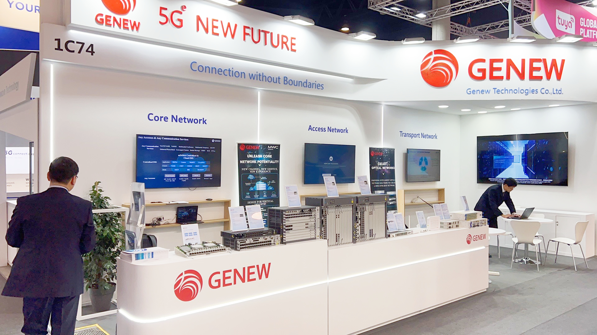 Join us at MWC2023 and welcome to Genew's booth——1C74,Hall1