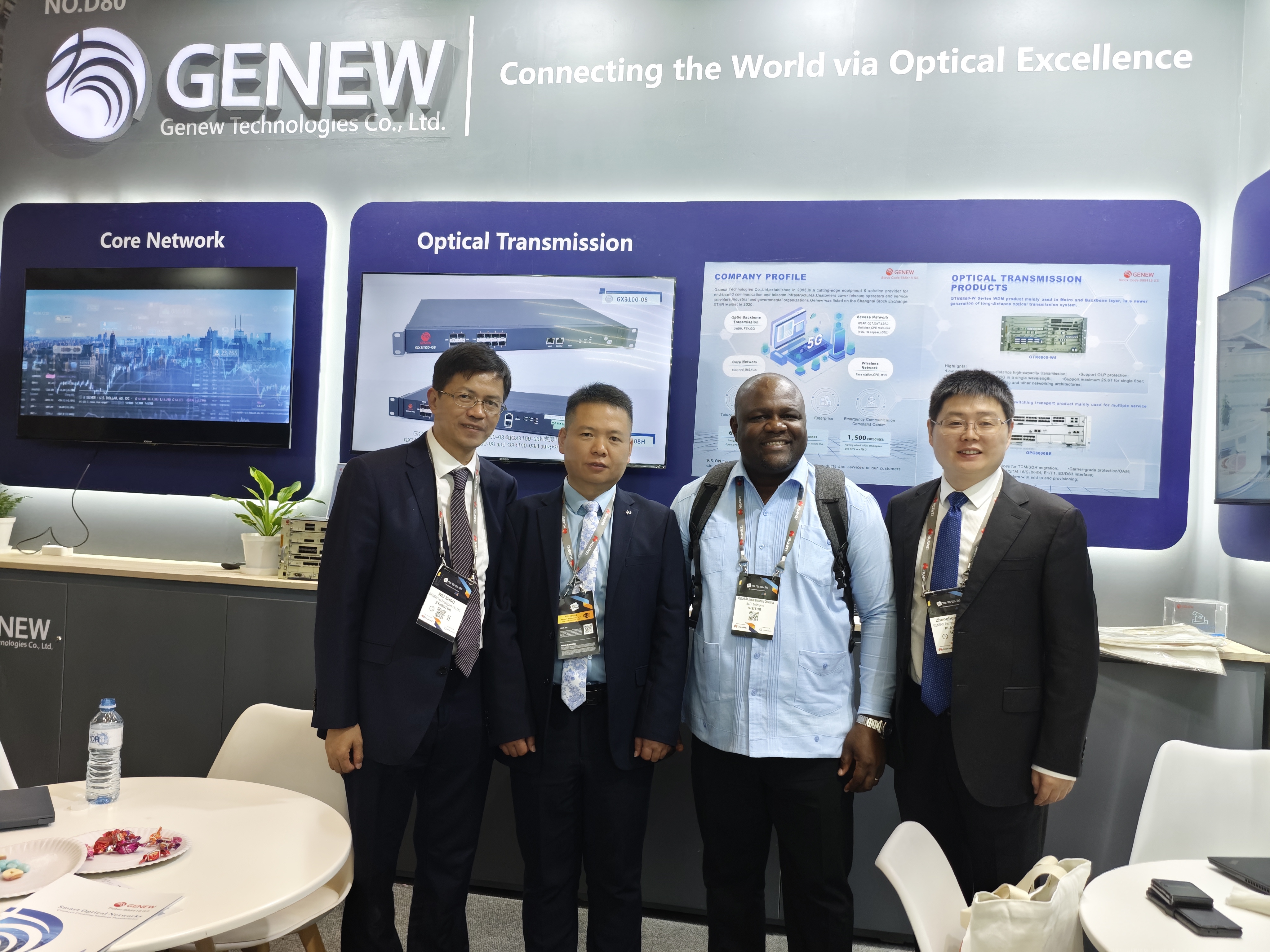 Genew attends AfricaCom 2024!