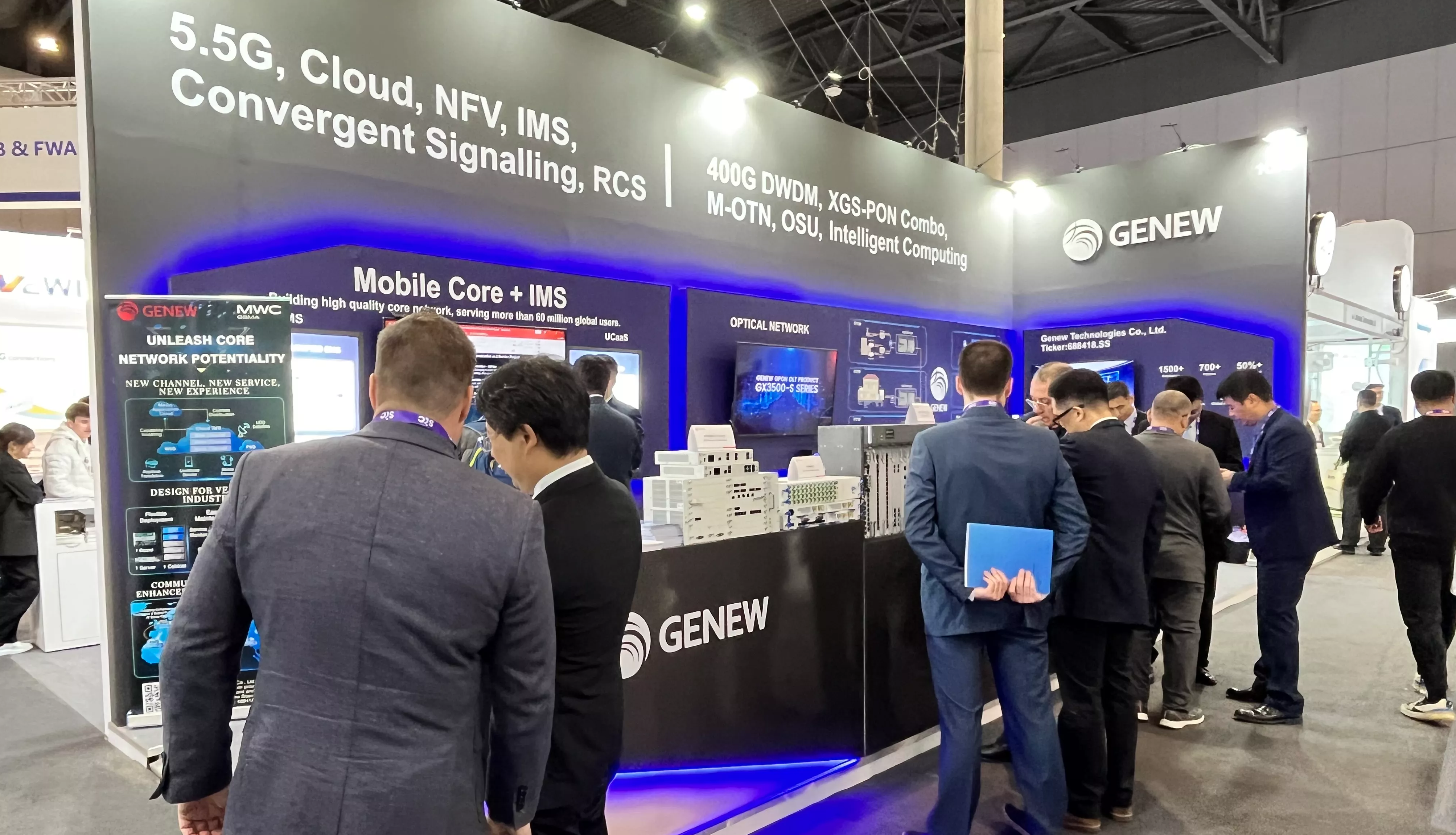 MWC 2024｜Review the wonderful moments of GENEW at MWC 2024!