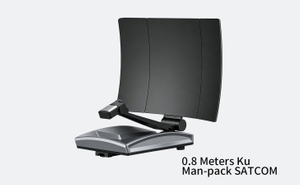 0.8 Meters Ku Man-pack SATCOM
