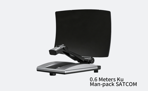 0.6 Meters Ku Man-pack SATCOM